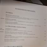 Menu La Trattoria Marrakech August 2023 362820-252600